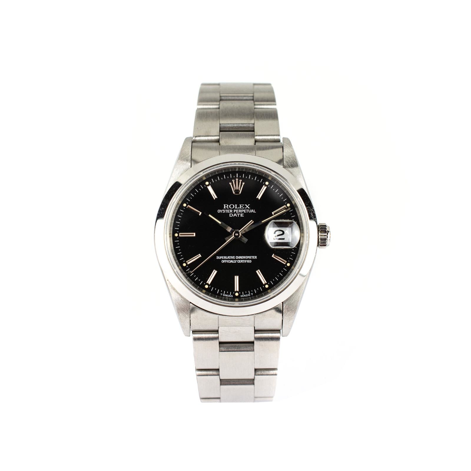 Rolex Herrenarmbanduhr Oyster Perpetual Date